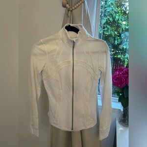 Lululemon Athletica White Utility Jacket
